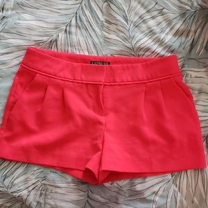 Hot pink dress shorts